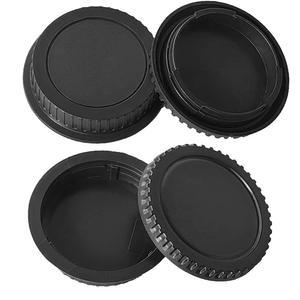 2팩 전면 본체 캡 및 후면 커버 EOS EF/EF-S 렌즈와 호환되며, 레벨 T7, T6, T5, 90D, 80D, 77D, 70D, 60D, 5D, 6D, 7D, 1DX, 200D, SL3, SL2, T8i, T7i, T6i, T5i 등에 맞습니다