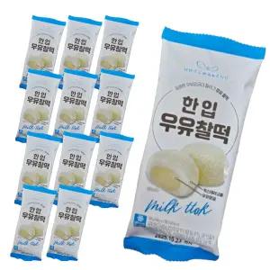 화과방 한입 우유찰떡 80g x 12개 디저트간식