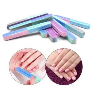 고품질 알록달록 네일아트 셀프 관리 7단계 네일 버퍼 손톱손질 (WDD280D)