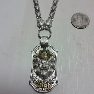 백동 족은 호신 목걸이 110g 단초마을 골동품/수집품/도자기