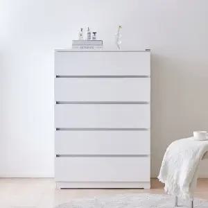 동서가구 라임 5단 800 깊은 광폭 서랍 DF645759