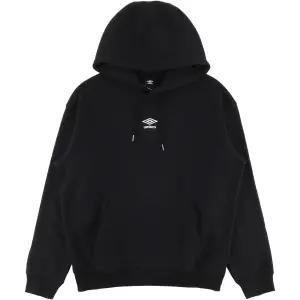 엄브로 에센셜 기모 스몰로고 후드 티셔츠 UQ423CHDO1BLK