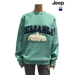 [롯데백화점]지프 남여공용 자수 포인트 맨투맨티셔츠 (JN0TSU856)