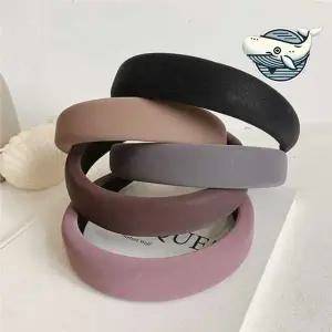 [콩심팥심]가을 헤어밴드 편안한 도톰 머리띠 다양한 컬러