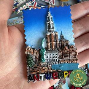 벨기에 냉장고 자석 Antwerpen Gent Brugge Dinant Mons Oostende 브뤼셀 맥주 관광 기념품 공예 스티커