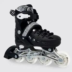 버즈런 아동 인라인 스케이트 블랙블랙