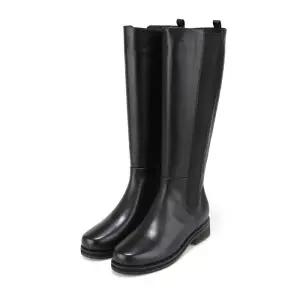 [롯데백화점]BARBARA 바바라 베스트 소프트 소가죽 첼시 롱부츠 BBI851BK