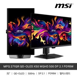 MSI MPG 271QR QD-OLED X50 WQHD 500 DP 2.1 PD98W