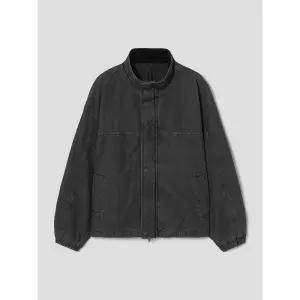 [에잇세컨즈] 데님 라이트패디드 숏 피시테일 파카  애쉬 (225X39EP24)