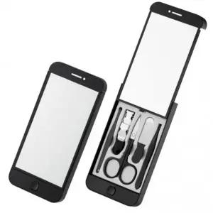 싸더라 폰케이스 거울 손톱깍이 네일케어 세트 5종