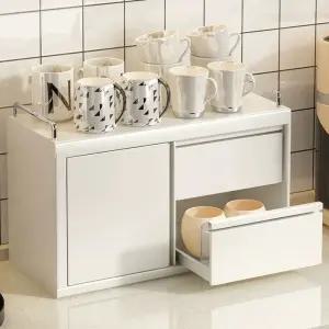 철제 커피머신선반 싱크대위수납장 서랍 홈카페꾸미기 양념