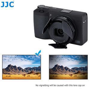 Ricoh GR III HDF 카메라 자동 렌즈 캡 커버 보호대 사진 액세서리 용 JJC