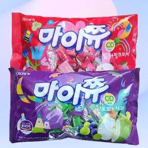 대용량 마이쭈혼합 720gX2개 포도맛사과맛 +딸기 핑크리치대용량 마이주 학교 단체용 선물용 마이쮸신제품