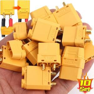 XT90 남성 여성 커넥터 플매트 카펫 러그 홈 용접 터미널 리튬 폴리머 배터리 모델 충전 리드