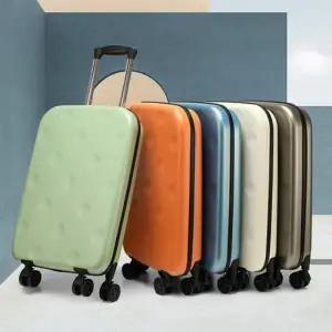 4휠 트롤리 도트 캐리어 20인치 기내용캐리어 압축파우치 미니캐리어 기내캐리어 캐리어가방 캐리어가방