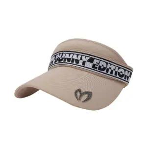 마스터버니골프썬캡 KQF 421C4CP679_BG 여성 레터링 테이프 썬바이저