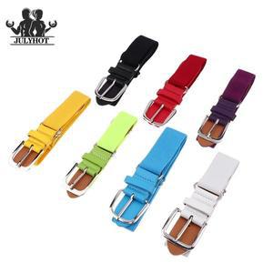 청소년 야구 벨트 어린이 소프트볼 벨트 소년을위한 캐주얼 조정 가능한 탄성 느슨한 허리띠 소녀 유아 운