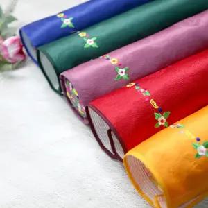 국산 꽃색동 면 메밀 베개