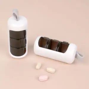 휴대용 케이스 3구 약보관함 휴대용약통 약보관함