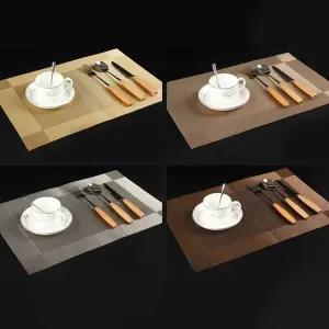 매트 베이직 세팅 식탁 플레이스 방수 깔개