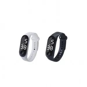 베르 방수 LED 손목시계 운동 일상 런닝