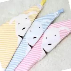 순면 강아지 타올 중형견 전용 고리형 애완견 수건 임의 색상 (WFK8OEH)