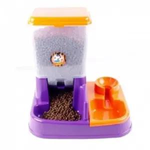 자동 반려동물 급식 급수기 물통 포함 편리한 사료 (WFK8R72)