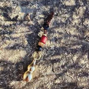 삼재막이 건강 액운 청동호리병 키홀더 (WE0D3C6)