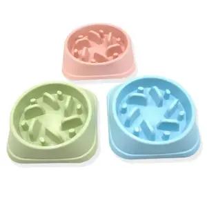 고품질 반려동물 슬로우밥그릇 네모형 (WE0E31D)