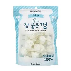 강아지 간식 실타래 우유 껌 헬로도기 애견용 개껌 M 10p (WFK8P9G)