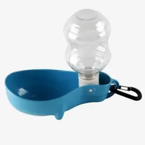 애견 외출용 물병 강아지 휴대용 물통 호리병 스타일 그린색 (WFK8PB2)