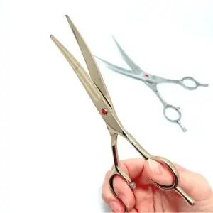 강아지 미용가위 애견 전용 커트 가위 털 다듬기 도구 (WFK8PCV)