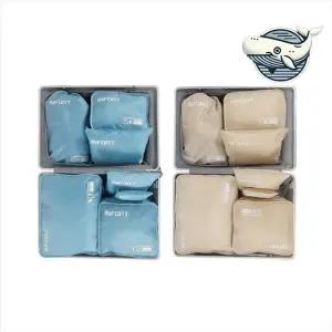 여행용 정리 파우치 수납 가방 7종 캐리어 디자인캐리어