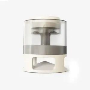 강아지 식기 원형 화이트 반려견 놀이 식사 매트 (WFK8PUW)