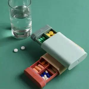 (신상꿀템) 약통 알약 케이스 휴대용 알약통 보관함 알약보관함