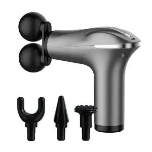 [셀러에이드]B바디온9300 저소음 BLDC모터 듀얼 전동 마사지건