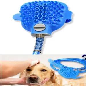 애완견 샤워기 브러쉬 2in1 멀티 샤워호스 애견 샤워 도구 (WFK8QCW)