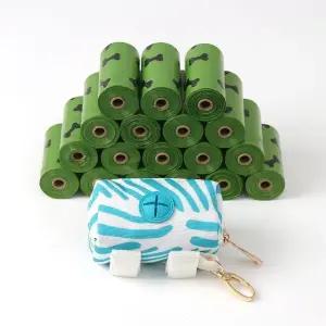 고품질 댕댕이 파우치 펫티켓 리필용 배변봉투 18롤 (그린) (WE161CE)