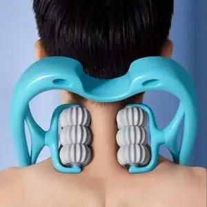 [셀러에이드]뒷목 지압봉 어깨 마사지롤러 롤링 지압 등결림