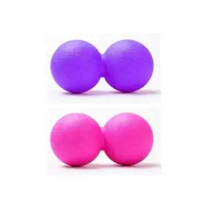 [셀러에이드]LEA-B336 더블 마사지볼 종이비누 종아리스트레칭 지압봉 지압매트