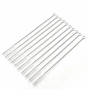 빨대 세척솔 10p 26cm 틈새솔 스텐 쿨병 유리컵