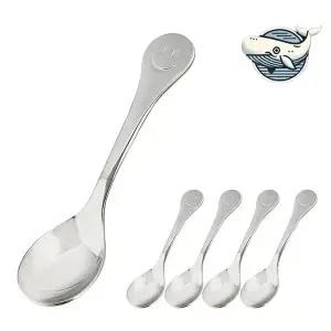 아기 전용 스푼세트 유아 아기의자 식사용