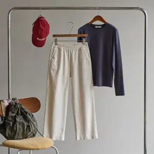 (안나앤모드) kavi 밴딩 일자 팬츠[팬츠DYS35]