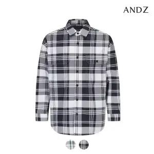 [앤드지] 아우터형 오버핏 셔츠_BZC1WC1201