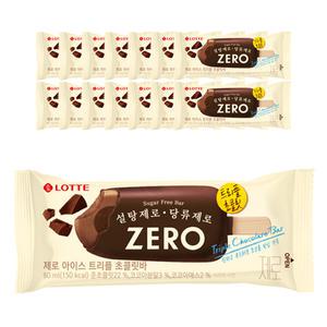 [슈팅냉동] 제로 트리플 초코바 80ml, 15개