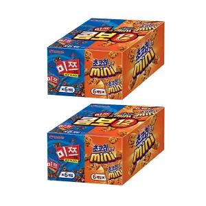 오리온 미쯔&초코칩미니 12입(미쯔6p+초코칩미니6p), 2개