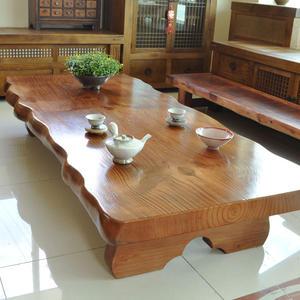 [ 고목향 ]대들보 통판좌탁 1800사이즈/ 밥상 식탁 다과상 소파테이블 원목 통나무 엔틱 교자상 국내제작