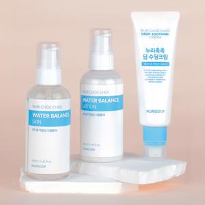 누리촉촉 워터밸런스 3종세트(스킨 로션 크림) 여드름 티트리 피부 어성초 화장품 청소년