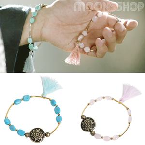 구르미팔찌 영온팔찌 원석 커플 터키석팔찌 장미석