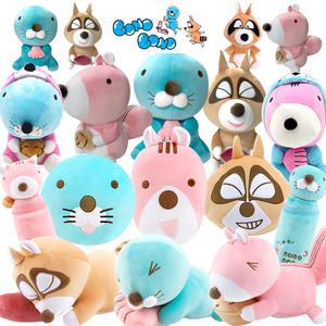 보노보노인형 보노보노 너부리 포로리 귀여운 동물 곰 애착 인형